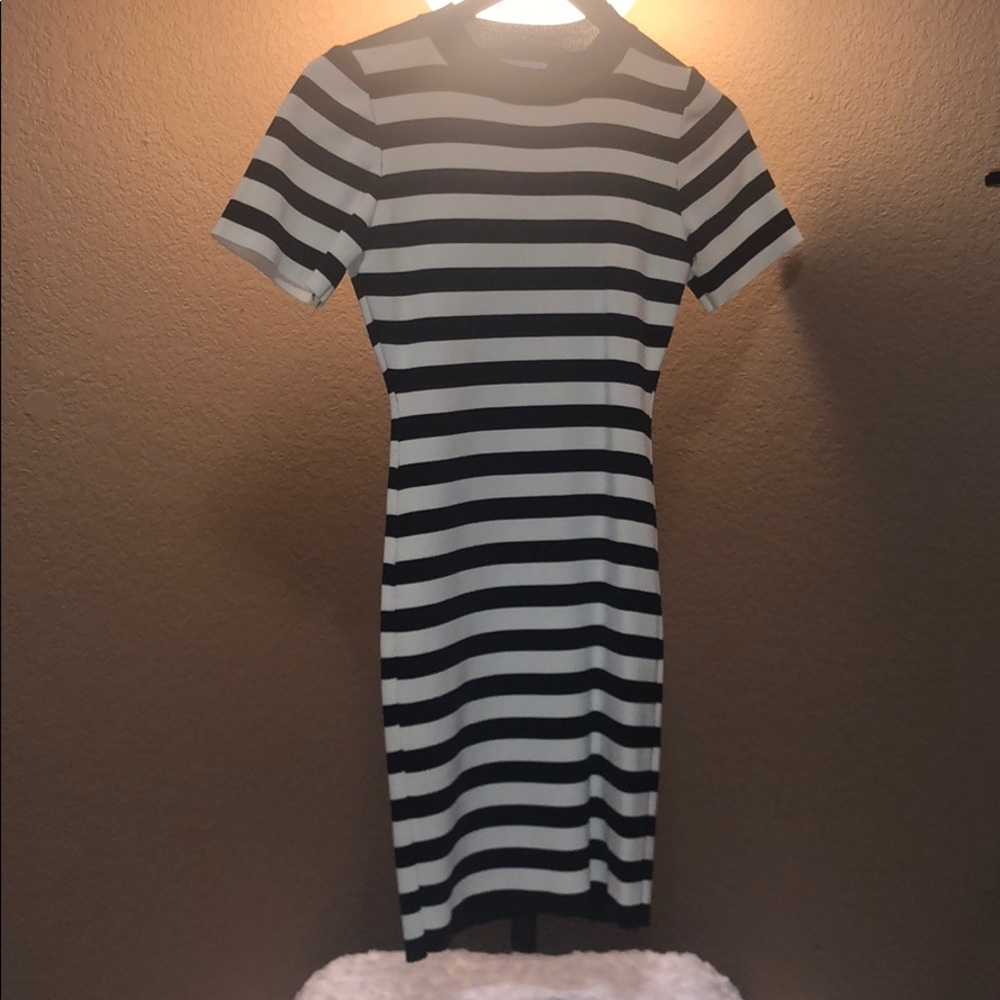 Navy&White Mini Dress
